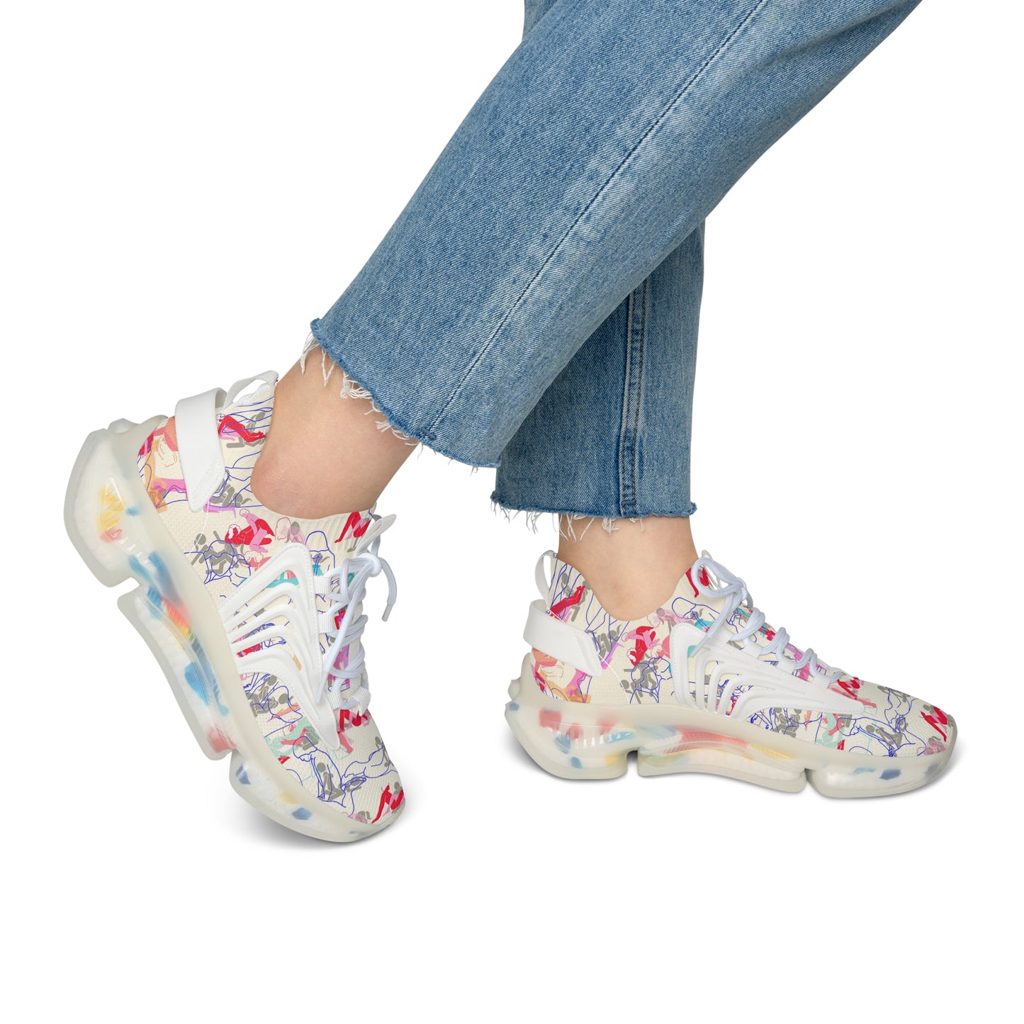 BISEXUAL ORGY Women's Mesh Sneakers