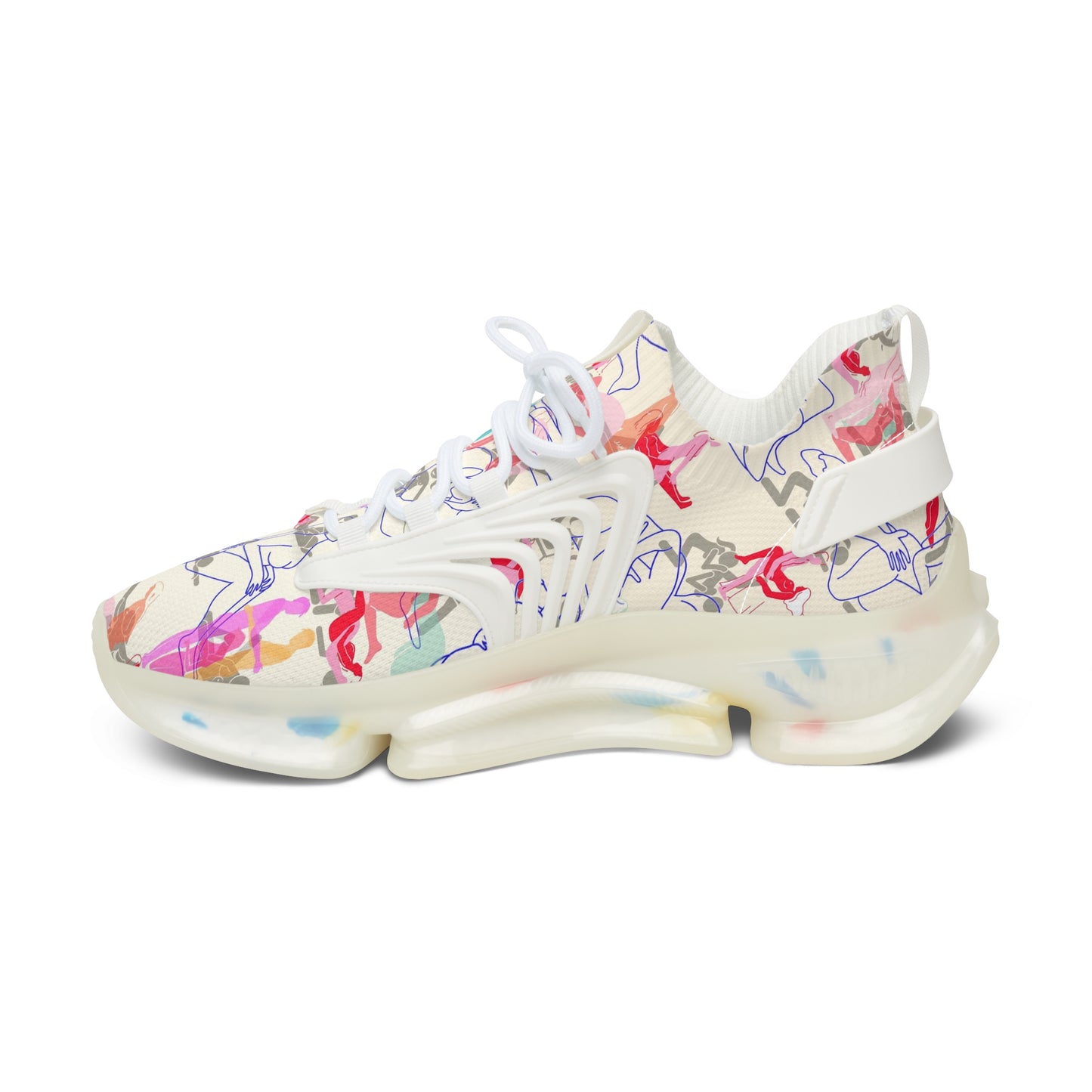 BISEXUAL ORGY Women's Mesh Sneakers