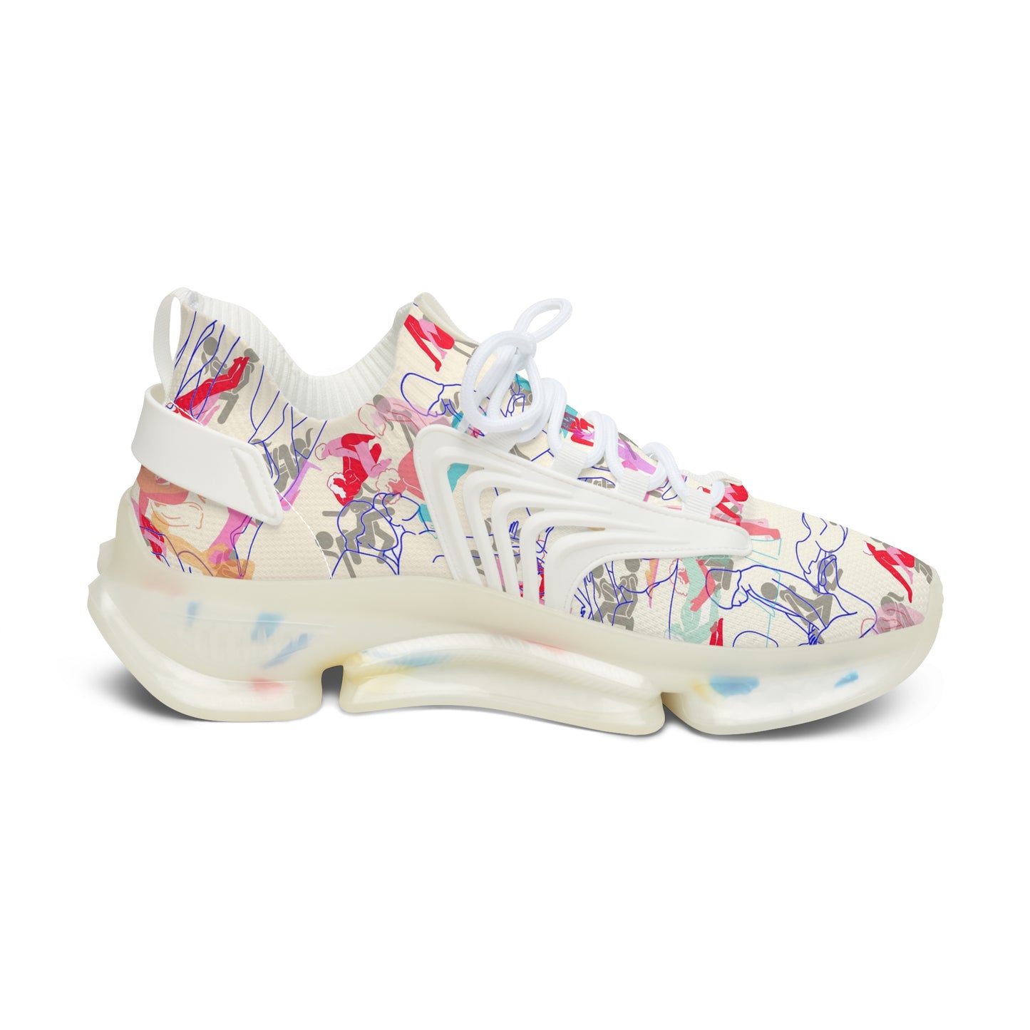 BISEXUAL ORGY Women's Mesh Sneakers