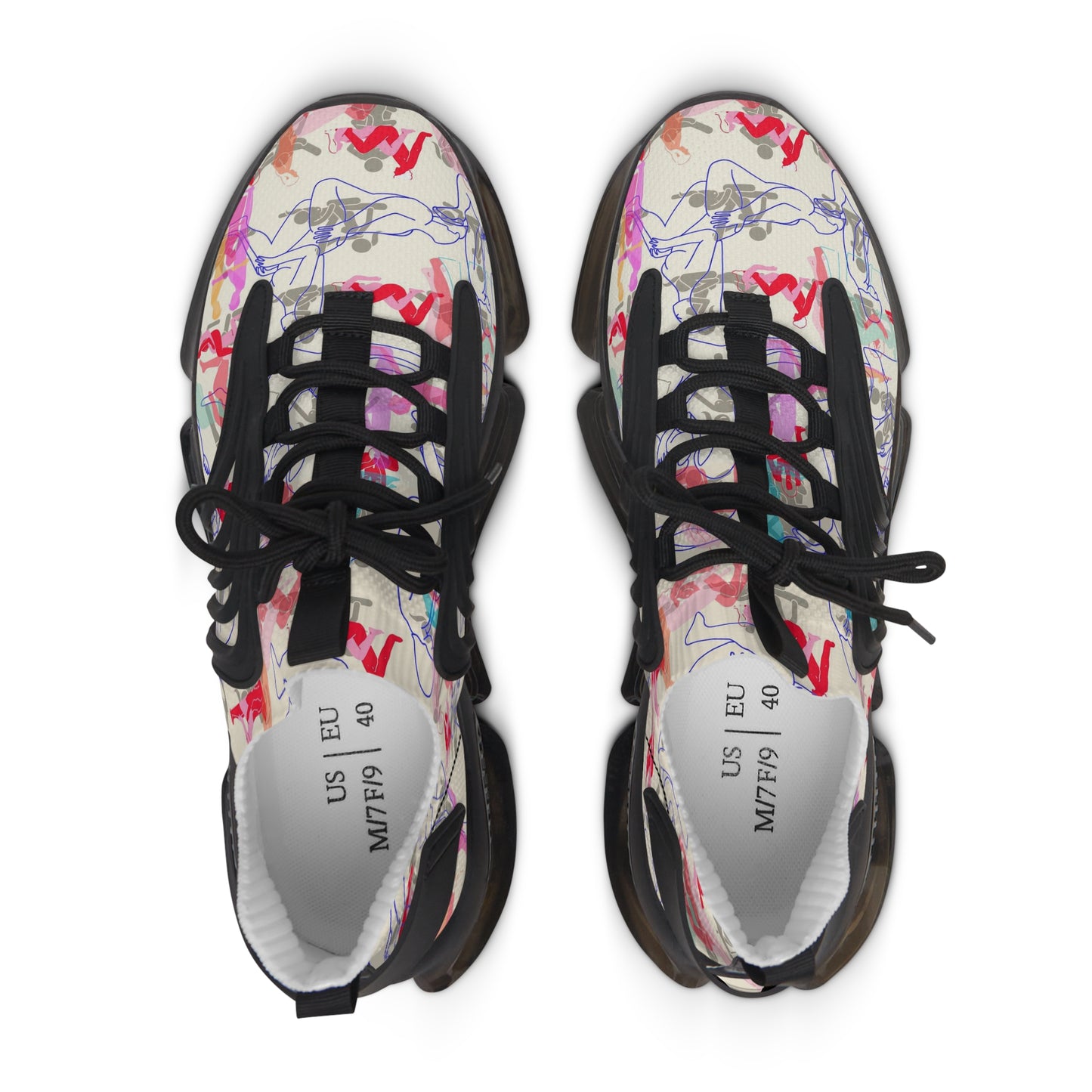 BISEXUAL ORGY Women's Mesh Sneakers