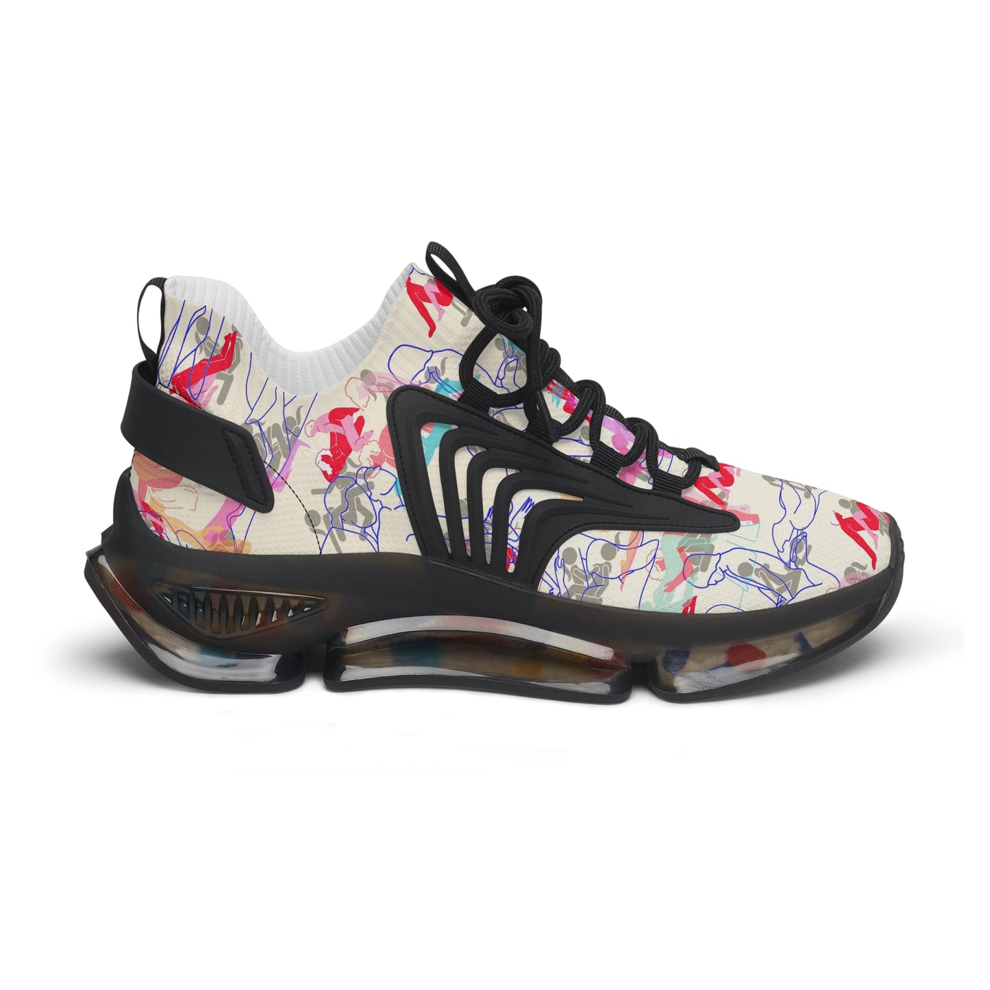 BISEXUAL ORGY Women's Mesh Sneakers
