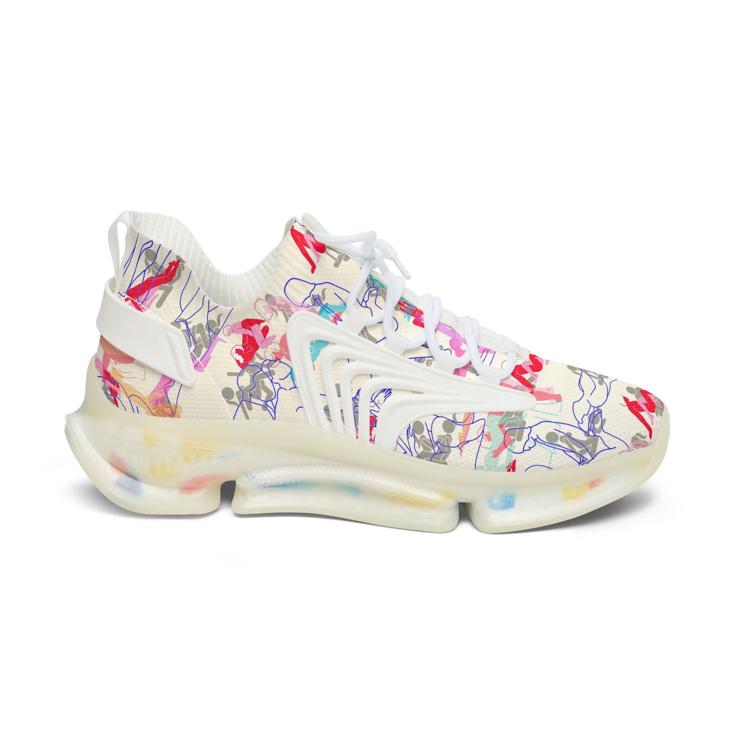 BISEXUAL ORGY Women's Mesh Sneakers