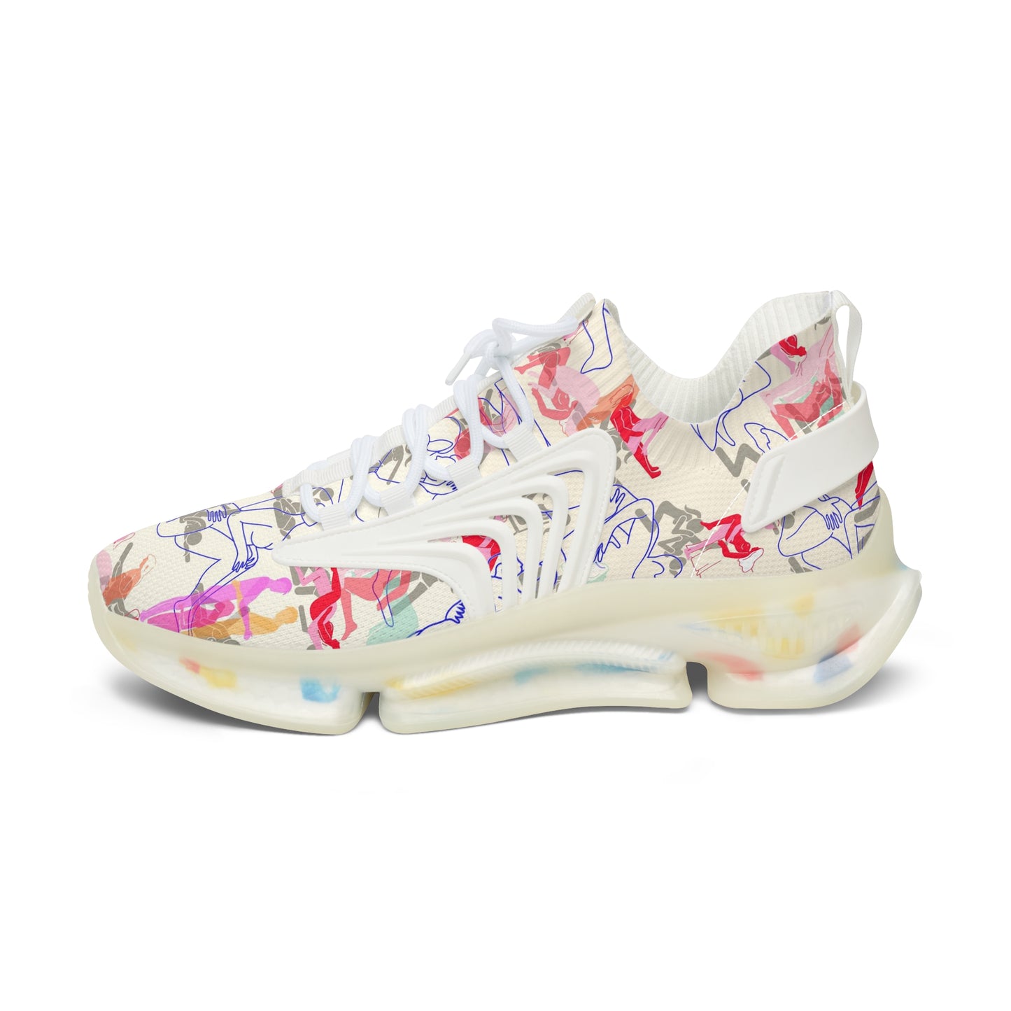BISEXUAL ORGY Women's Mesh Sneakers
