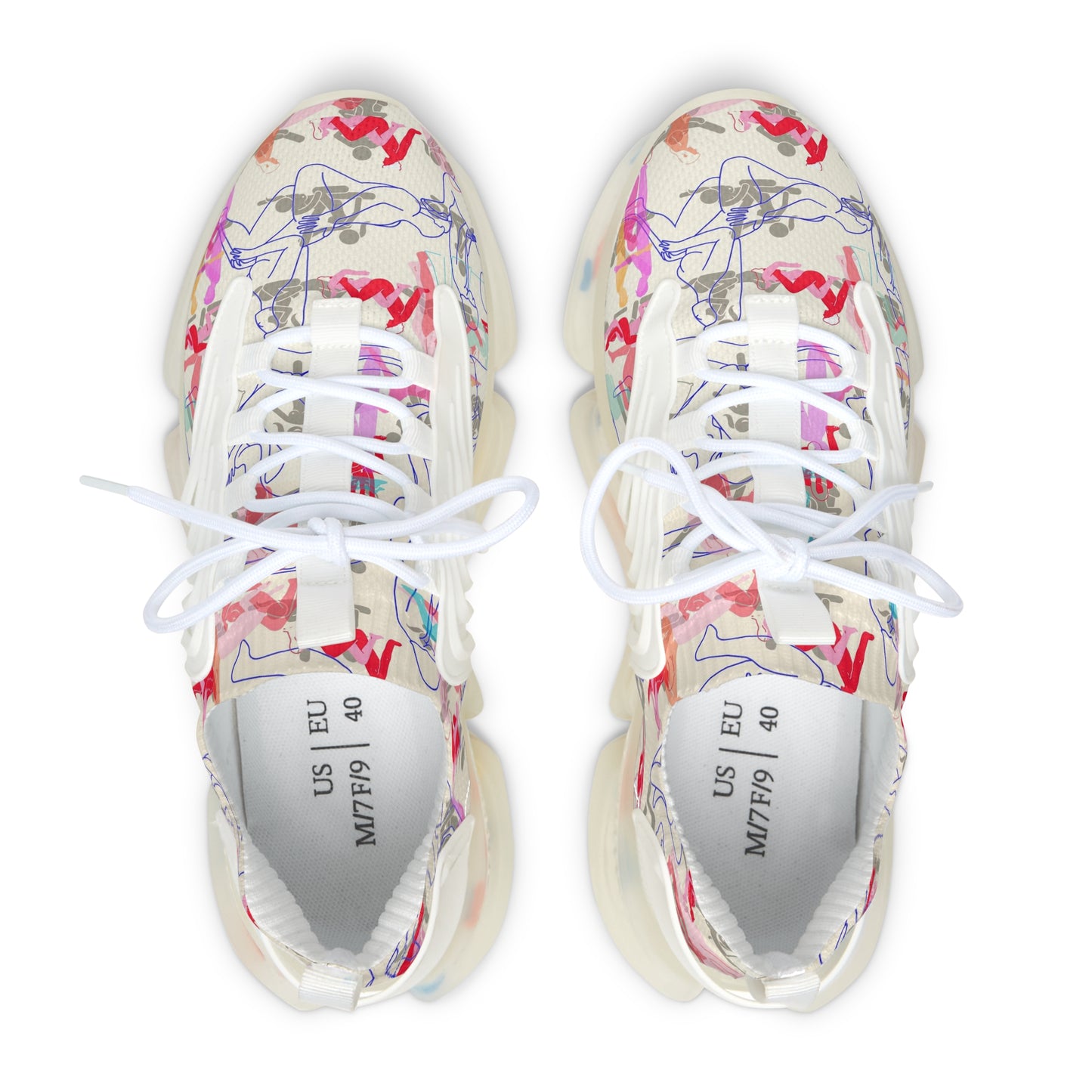 BISEXUAL ORGY Women's Mesh Sneakers