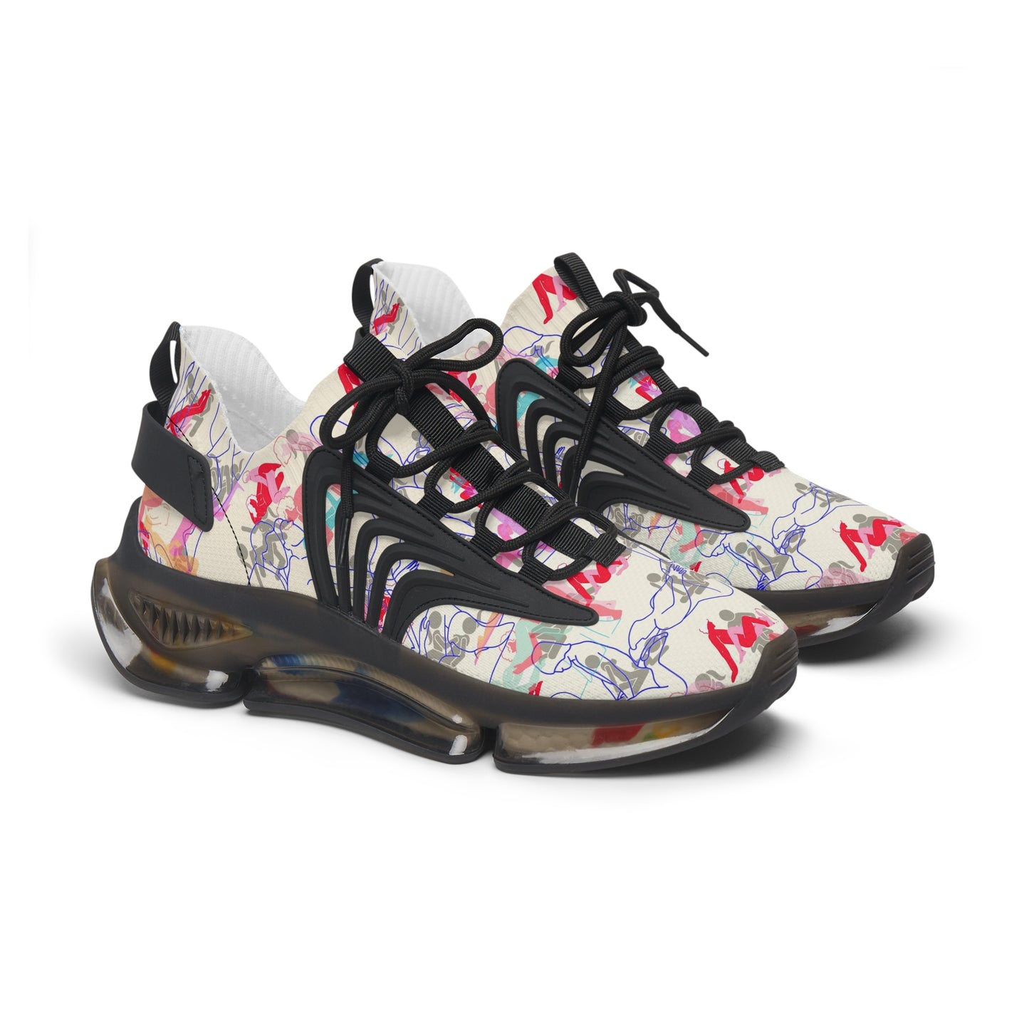 BISEXUAL ORGY Women's Mesh Sneakers