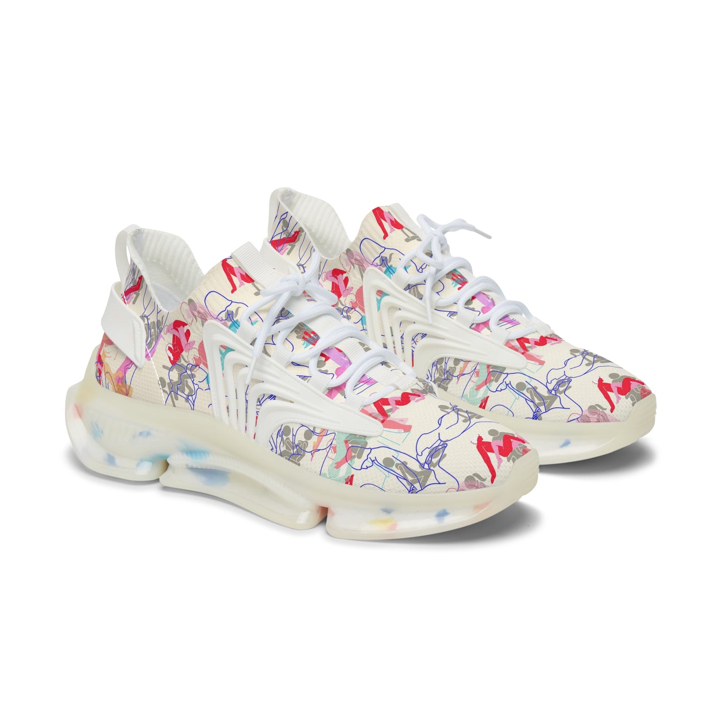 BISEXUAL ORGY Women's Mesh Sneakers