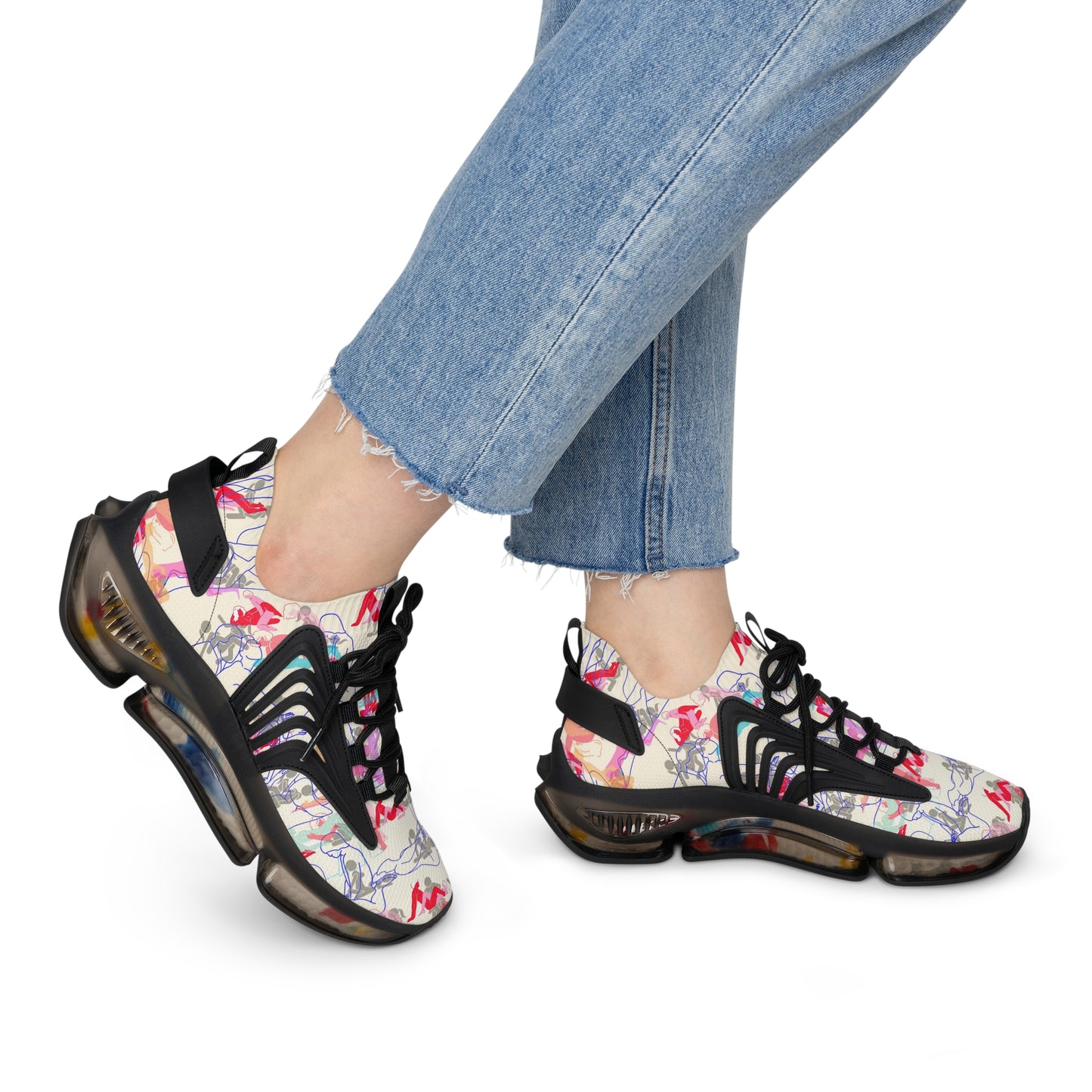 BISEXUAL ORGY Women's Mesh Sneakers