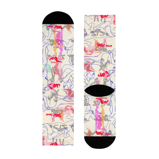 BISEXUAL ORGY Sublimation Crew Socks