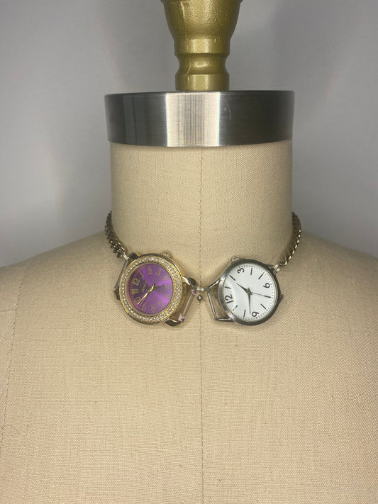 White Grape Watch Choker